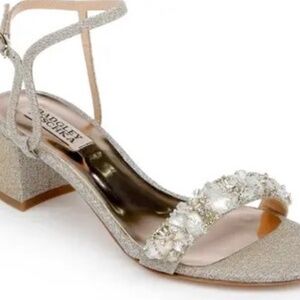 Badgley Mischka "Tanessa" Low Block Heel
